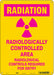 Safety Sign 14 in x 10 in Aluminum