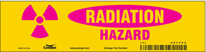 Safety Sign 2 1/4 in x 9 in Vinyl