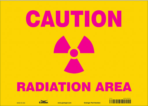 Safety Sign 10 inx14 in Vinyl