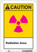Safety Sign 10 in x 7 in Polyethylene