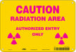 Safety Sign 7 inx10 in Polyethylene
