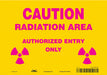 Safety Sign 7 inx10 in Vinyl