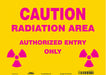 Safety Sign 10 in x 14 in Vinyl