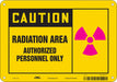 Safety Sign 7 inx10 in Polyethylene