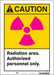 Safety Sign 14 inx10 in Vinyl