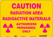 Safety Sign 10 inx14 in Aluminum