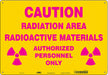 Safety Sign 14 inx20 in Aluminum