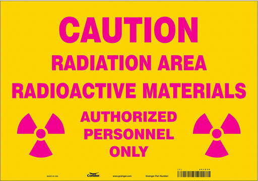 Safety Sign 14 inx20 in Vinyl