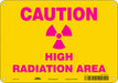 Safety Sign 7 inx10 in Polyethylene