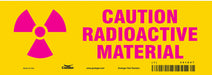 Safety Sign 3 1/2 in x 10 in Vinyl