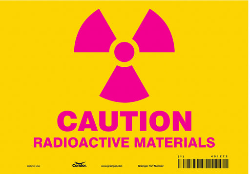 Safety Sign 7 inx10 in Vinyl