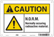 Safety Sign 7 in x 10 in Polyethylene