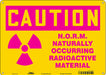 Safety Sign 10 in x 14 in Polyethylene