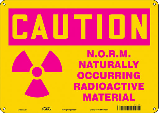 Safety Sign 10 in x 14 in Vinyl