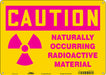 Safety Sign 10 in x 14 in Polyethylene