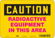 Safety Sign 7 inx10 in Polyethylene