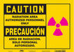 Safety Sign 10 in x 14 in Vinyl