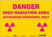 Safety Sign 10 inx14 in Vinyl