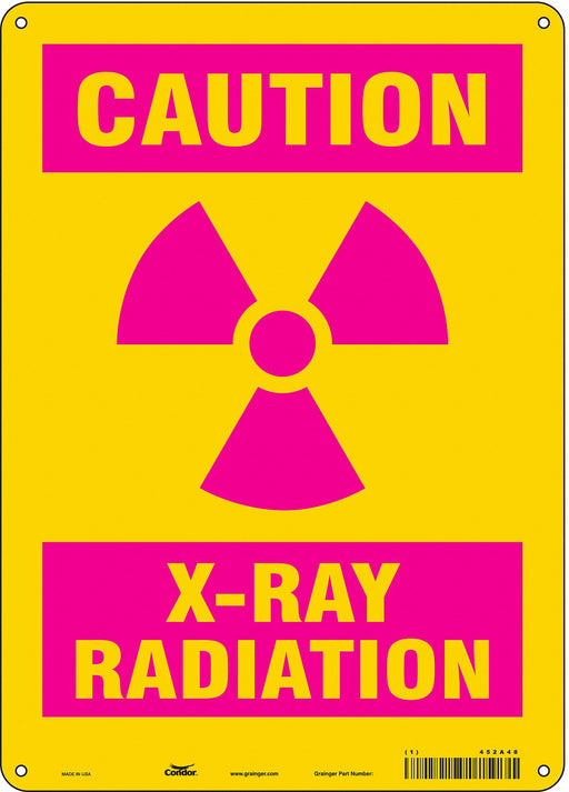 K0939 Safety Sign 14 inx10 in Polyethylene