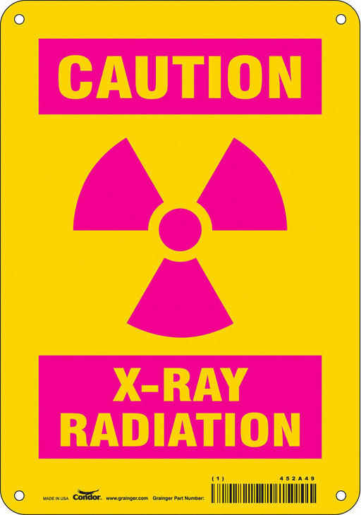 K0939 Safety Sign 10 inx7 in Vinyl