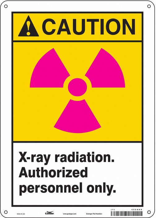 Safety Sign 14 inx10 in Vinyl