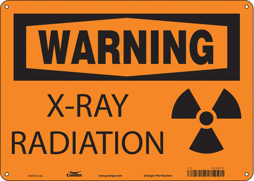 Safety Sign 10 inx14 in Aluminum