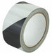 Floor Tape Black/White 2 inx30 ft Roll