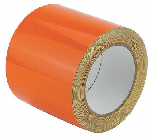 Floor Tape Orange 4 inx50 ft Roll