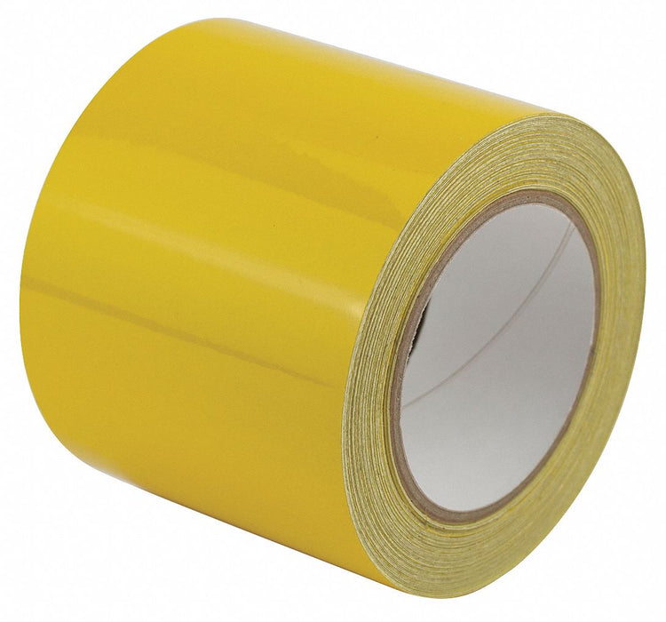 Floor Tape Yellow 4 inx50 ft Roll