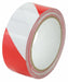 Floor Tape Red/White 1 1/2 inx54 ft Roll