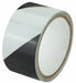 Floor Tape Black/White 2 inx15 ft Roll