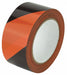 Floor Tape Black/Orange 2 inx108 ft Roll