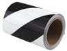 Floor Tape Black/White 6 inx30 ft Roll