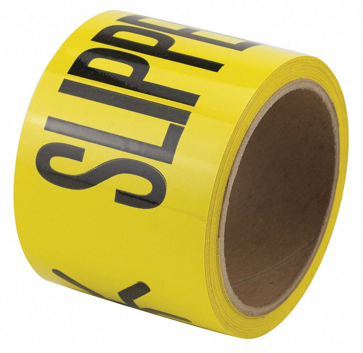Floor Tape Black/Yellow 3 inx54 ft Roll