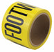 Floor Tape Black/Yellow 3 inx54 ft Roll