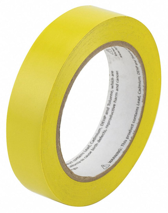 Floor Tape Yellow 1 inx108 ft Roll