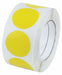 Floor Tape Yellow 2 inx3 in Circle