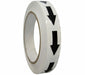 Floor Tape Black/White 3/4inx120 ft Roll