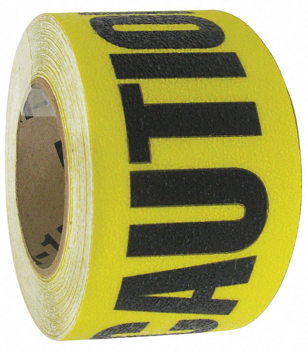AntiSlip Tape 60 ftLx3 W BLK/YLW 46Grit