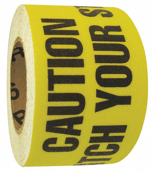 AntiSlip Tape 60 ftLx3 W BLK/YLW 46Grit