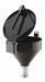 K7664 Drum Funnel 15 in H Black Steel