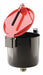 Drum Funnel Red Steel NPT