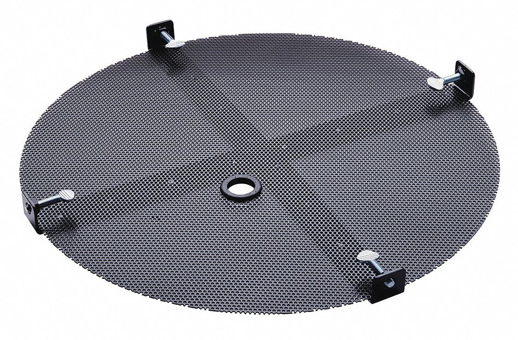Draining Drum Screen Blk H1.5xL22xW22 in