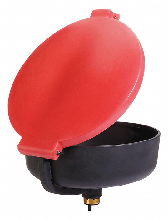 DrumFunnel 11.5inH Red Polyethylene