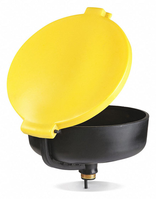 DrumFunnel 11.5inH Yellow Polyethylene