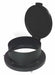Drum Lid Black Polyethylene 24.5 in L