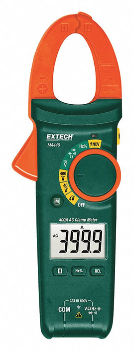 DigitalClampMeter TRMS 400A 600VAC