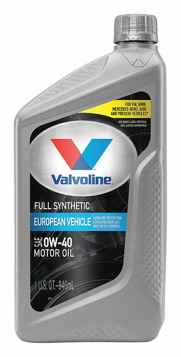 Motor Oil 1 qt. Size 0W-40 SAE Grade