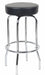 BenchStool Welded Tube Leg Slvr 29 H