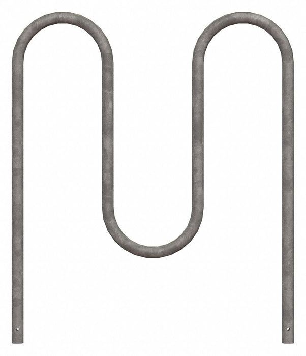 Bike Rack Silver Color 5 Cap. 39 W